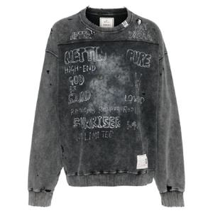 메종미하라야스히로 블리치드 스웨트셔츠 A13PO552