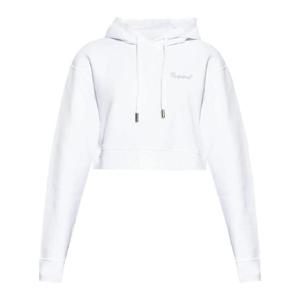 디스퀘어드2 라인스톤 로고 크롭 후디 S75GU0547S25516