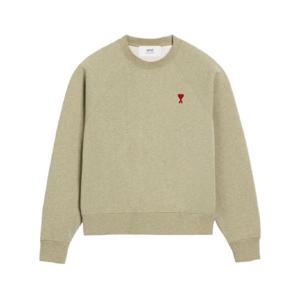 AMI Paris 아미 드 꾀흐 자수 스웨트셔츠 E24USW005747