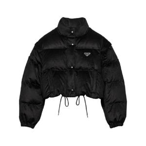 프라다 컨버터블 크롭 패딩 재킷 291805S222VZB