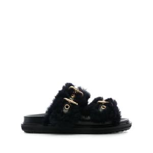 마르니 마르니 퍼스벳 시어링 슬라이더 샌들 FBMS014501P5045