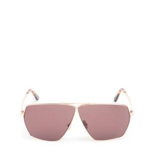 톰포드 Stella 스퀘어 메탈 선글라스 81I-XHQ007