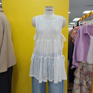 르피타 DP01 카밀라뜨게나시 블라우스 L252UBL601