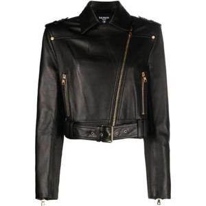 발망 가죽 바이커 재킷 AF1TD055LB24