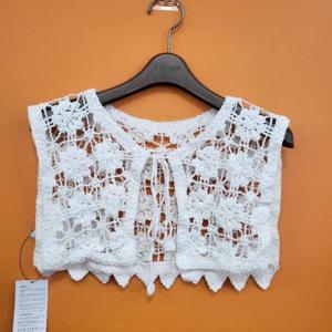 파파야 DP01 뜨개 넥 케이프 PNPRAC001B