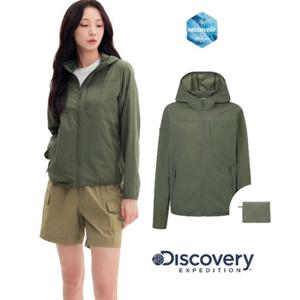 [디스커버리] 2025SS 여름 DWWJ74053LKS 여성 프레시벤트 패커블 바람막이