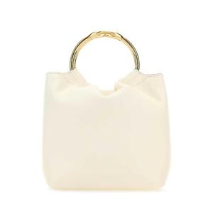 VALENTINO GARAVANI 아이보리 가죽 버킷 백 4W2B0N18TLJ 098