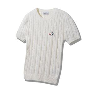 [지프]여성용 꽈배기 라운드 니트(JQ2KTF051)