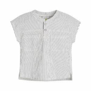 컬리수 HC04 데일리헨리넥반팔셔츠 C242SHG56P