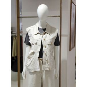 [에꼴드파리]MARIO언밸런스 데님 베스트 09ZEB54DVAM09Z