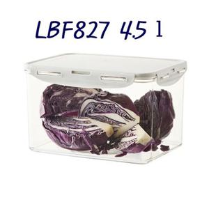 스테커블 락앤락 비스프리 반찬통 직사각 4.5L LBF827