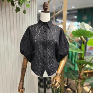 스테파니 HC05 펀칭소다셔츠SH블라우스 A25SH5204H3