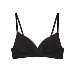 [보디가드]소폭 레이스 다크그레이 노와이어 브라 BGWBB103