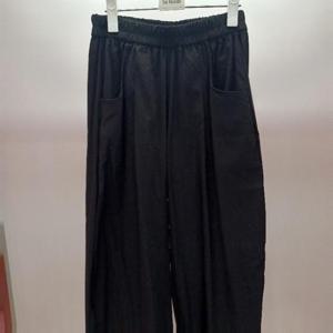 Latium HC06 시원한 허리밴딩 주머니 편한 핀턱 통와이드 9부 치마바지 팬츠 T2523pt28B