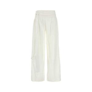 로이스 여성 화이트 Sage 비스코스 팔라조 팬츠 33377699 01