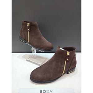 [소다][소다] FLB204 GN20 소다 SODA 여성 앵클부츠 ( 여성 누벅