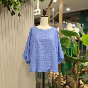 스테파니 HC05 7부소매R블라우스BL A25SH5231H3