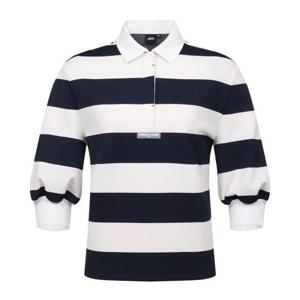 JDX HC11 여성 퍼프소매 줄무늬 7부  티셔츠 X1TLW5450