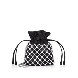 아쿠아주라 엠벨리시드 러버 미니 파우치 백 CLRPOCP0SARBCD BLACK TP940840421