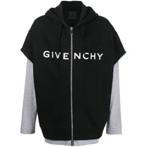 25 FW 지방시 로고 프린트 레이어드 후드티 BMJ0JV3Y9U TP432579864