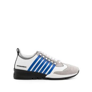 25 FW 디스퀘어드2 박서 스트라이프 로우탑 스니커즈  SNM030001602625 TP432338054