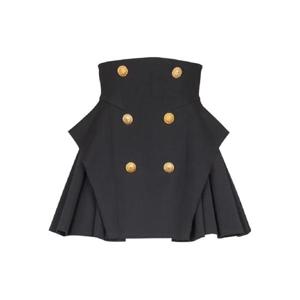 발망 사이드 슬릿 펜슬 스커트 FF1LBA77WC09