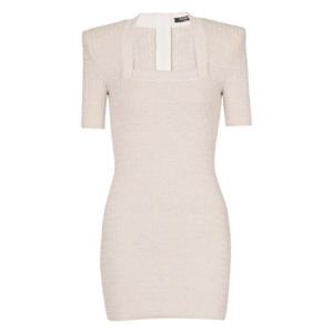 25 FW 발망 래버린스 니트 미니 드레스 EF1R6135KI02 TP436568279