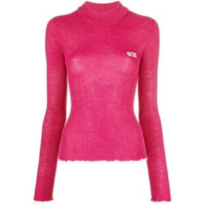 25 FW GCDS 로고 프린트 골지 니트 스웨터 CC94W020415 TP432161332