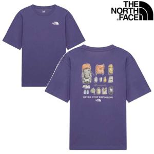 노스페이스 NT7UR07 남성 캠프 바이브 반팔 티셔츠 NT7UR07E