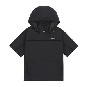 JDX HC11 여성 스트링 후드 반팔 아노락 X4WJW6121