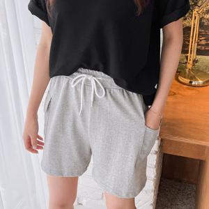 [리빌모아]남여공용 플로우 건빵 반바지 5C5-PTH-Q029-형광오렌