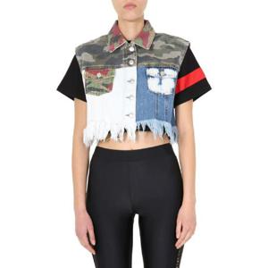 GCDS 데님 베스트 SS20W040074MX