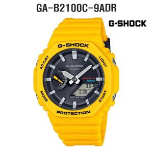 [지샥]GA-B2100C-9ADR LIC 지얄오크 옐로우 카본소재 블루투스 태양전지