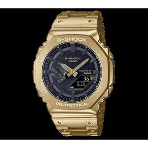 [지샥]GM-B2100GD-9ADR JJSSR 지샥 지얄오크 풀메탈 블루투스 터프솔라 워치