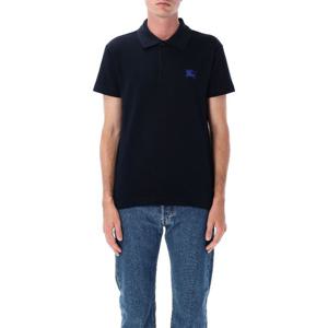 버버리 자수 로고 반팔 폴로 셔츠 8107450 A1222