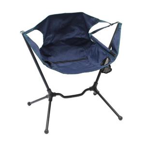 아트박스/위드마켓 캠프존 접이식 스윙 캠핑의자(네이비)
