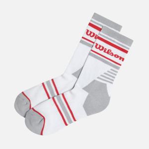 윌슨양말 LQC W241006LSO41-WHT 유니 바스켓볼 크루 삭스