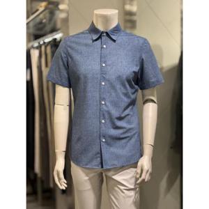 basso 세이브존01 블루 COOL 사방 스판 캐주얼 셔츠 (2컬러) BSZ2TT73