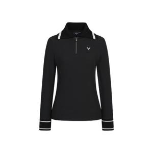 M 캘러웨이골프긴팔티 CQK CWTY25S402_BK 봄 반집업 긴팔 티셔츠