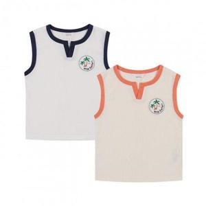 아가방 TC01 여름 하퍼배색나시티(NAVY,ORANGE)_0 1S351009