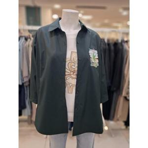 아르테 세이브존07 프린트 여름 7부 셔츠 DQBPWJ250AE