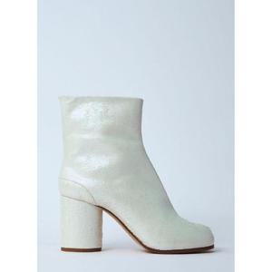 25 FW 메종마르지엘라 여성 타비 스웨이드 부츠  mla0259020wht