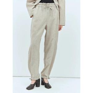 25 FW 가니 여성 멜란지 정장 팬츠 gan0257002bei