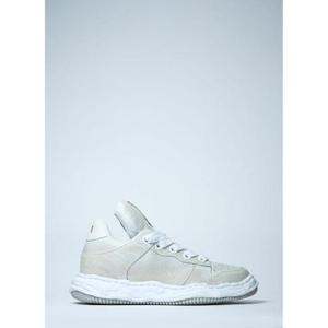 25 FW 메종미하라야스히로 남성 웨인 스니커즈  mmy0160009wht