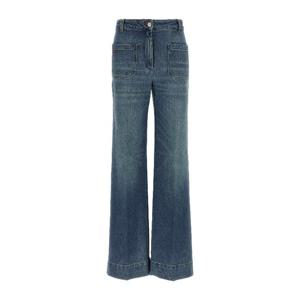 빅토리아베컴 알리나 스톤워시드 데님 진 1325DJE005218UR WASH