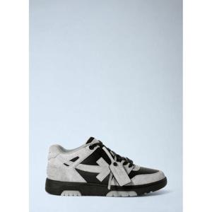 25 FW 오프화이트 남성 Out Of Office Suede Sneakers ofw0160097blk