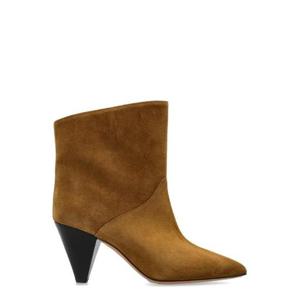이자벨 마랑 라르타 뾰족한 발가락 앵클 부츠 BO0196FAC1A10S SEPIA TP934555919