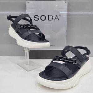 [소다][소다] 여성 샌들 FLD511 4CM 블랙_US