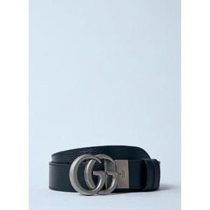 25 FW 구찌 남성 GG 마몽트 양면 벨트  guc0159087blk