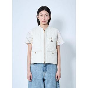 25 FW 몽클레어 여성 비니 퀼팅 패딩 마감 베스트  mon0260003cre